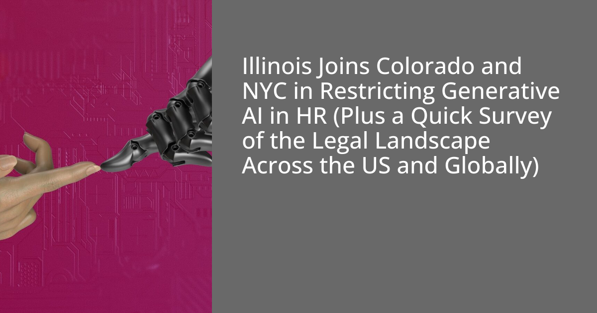 Colorado HR Professionals — Your SB 24-205 Compliance Obligations Start With the Tools You Already Use